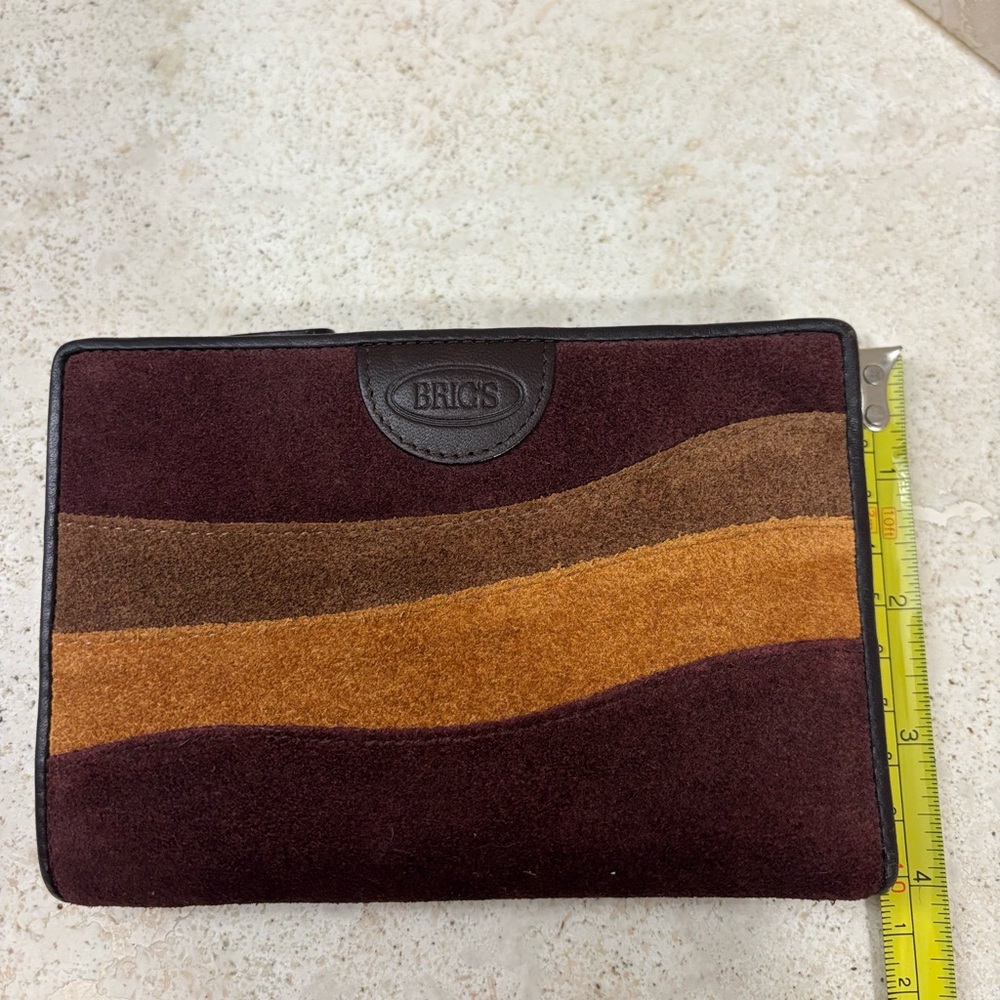Brics Suede Wallet 6“ x 4“ - Picture 15 of 16
